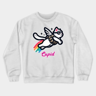 Tactical Cupid Cat Crewneck Sweatshirt